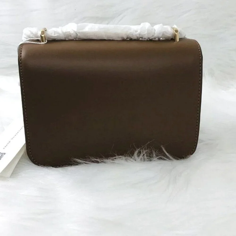 Brand New Tory Burch Small Eleanor Bag In Brown - Picture 6 of 11